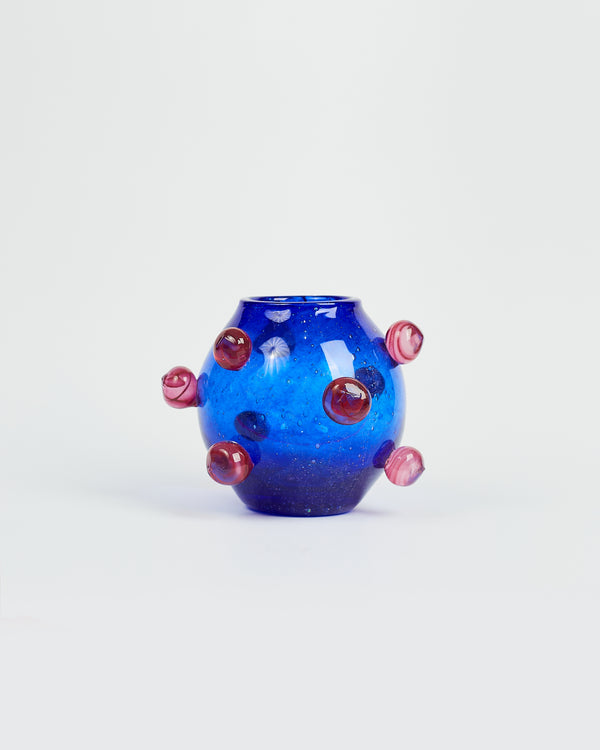 The blue coral vase