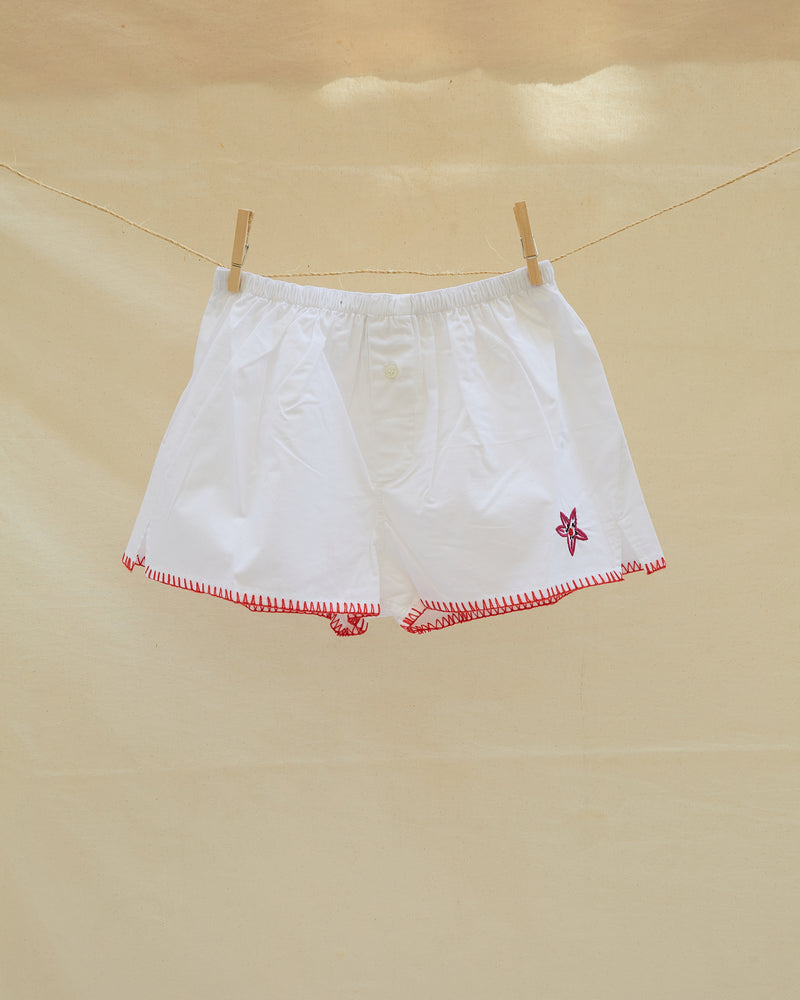 Louisa embroidered shorts