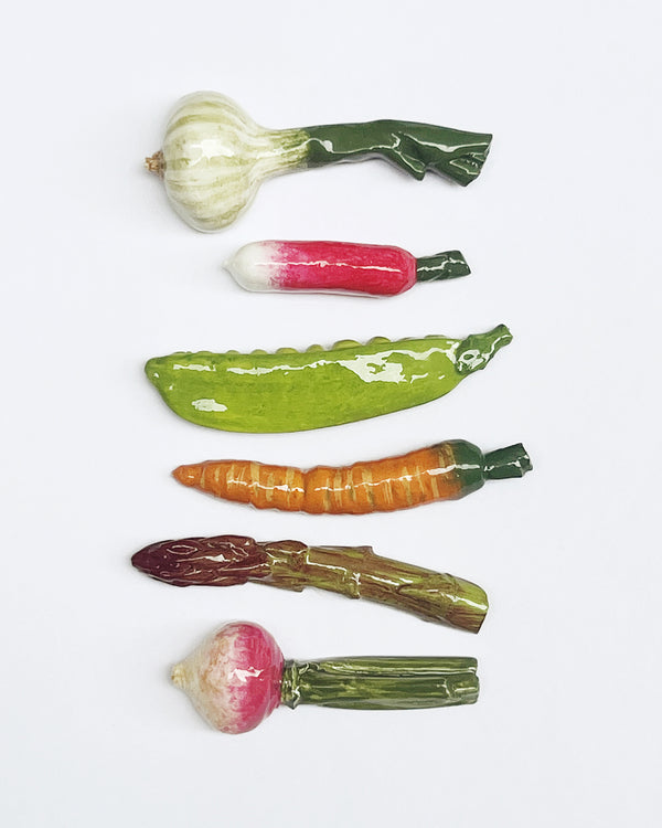 The 6 spring vegetable knife holders