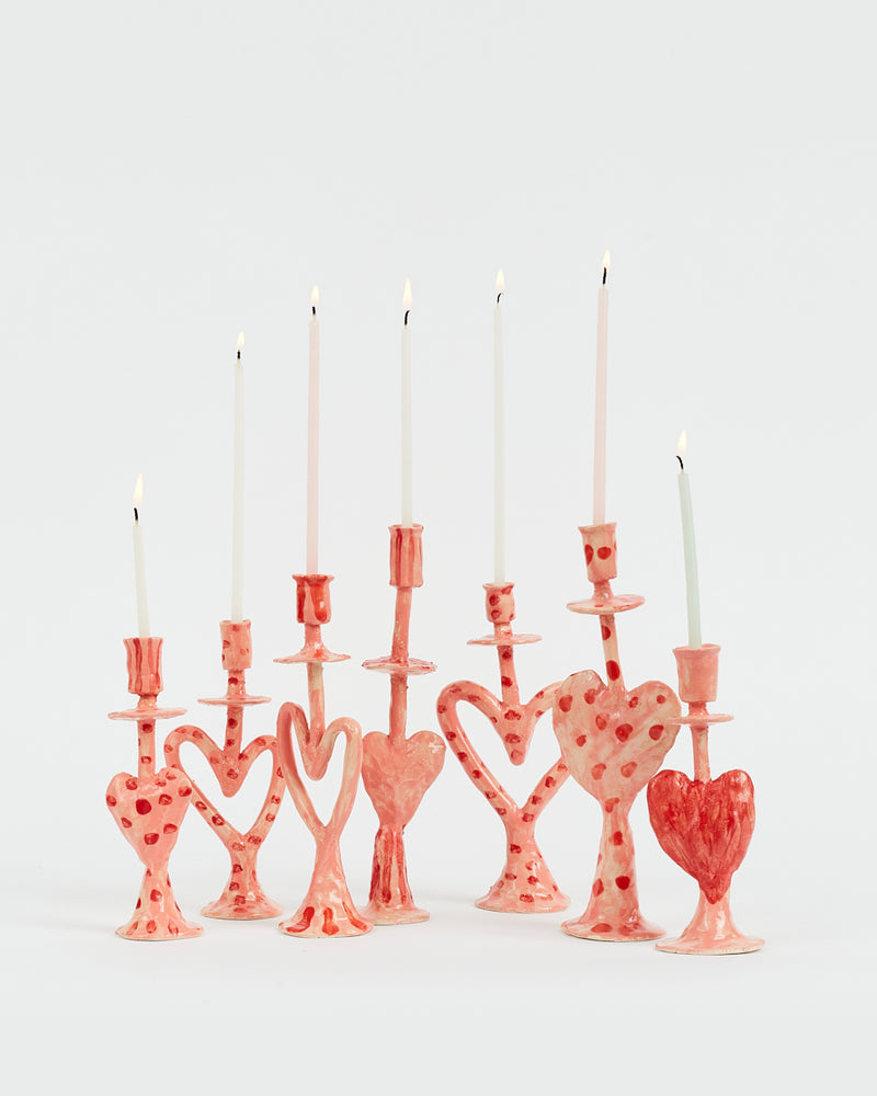 The candlesticks of sweet thanks