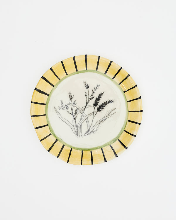 The plate of tangled wheat